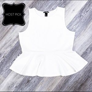 Host Pick 💋 H&M Peplum Shirt